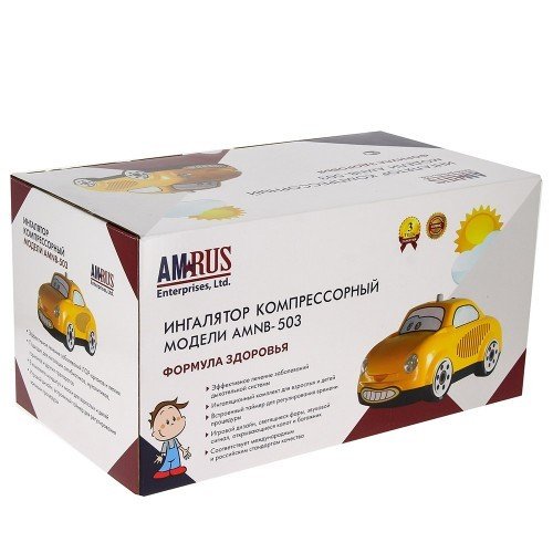 Ингалятор компрессорный AmRus AMNB-503 Формула здоровья