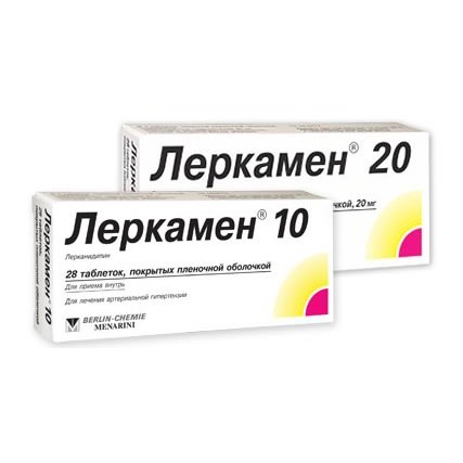 Леркамен таблетки 10 мг 28 шт.
