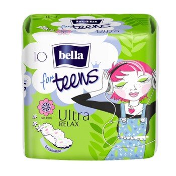 Прокладки Bella Ultra Relax for teens для подростков 10 шт.