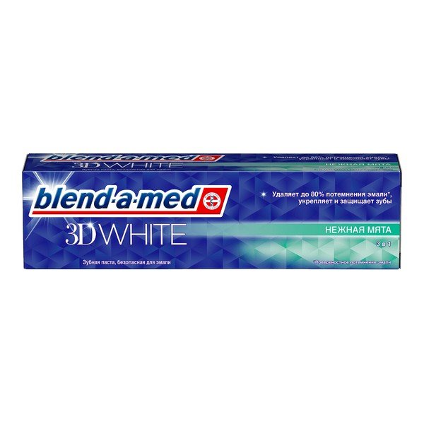 Зубная паста Blend-a-Med 3D White Нежная мята 100 мл