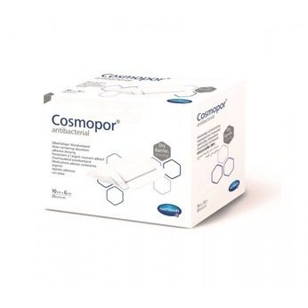 Повязка Hartmann Cosmopor Antibacterial самоклеящаяся 10 см х 6 см 25 шт.