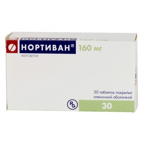 Нортиван таблетки 160 мг 30 шт.