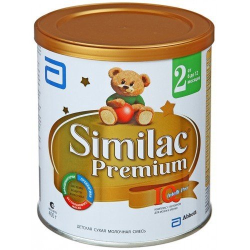 Similac Premium 2 Смесь сухая молочная 6-12 мес., 400 г