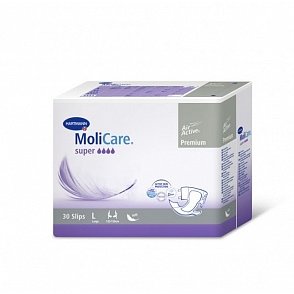 Molicare premium super soft подгузники Slip размер L 120-150см 30 шт.