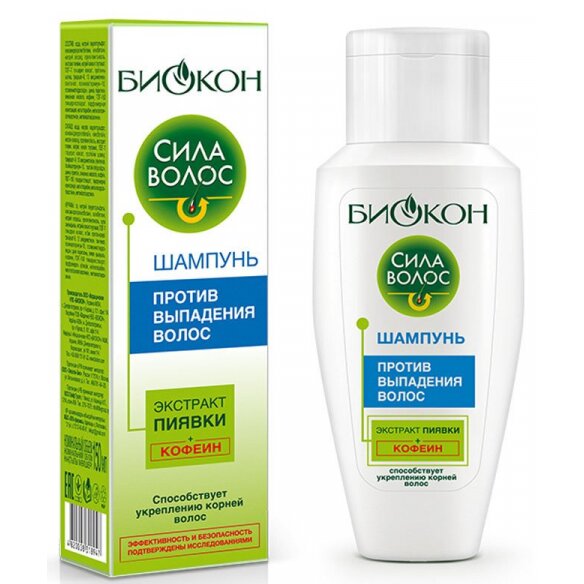 Шампунь Биокон Сила волос против выпадения волос 150 мл