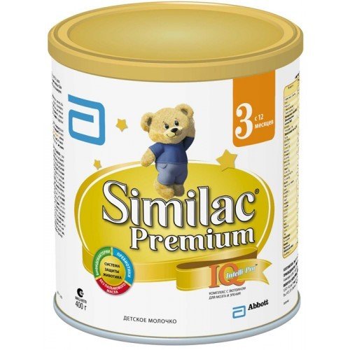 Similac Premium 3 Смесь сухая молочная с 12 мес., 400 г