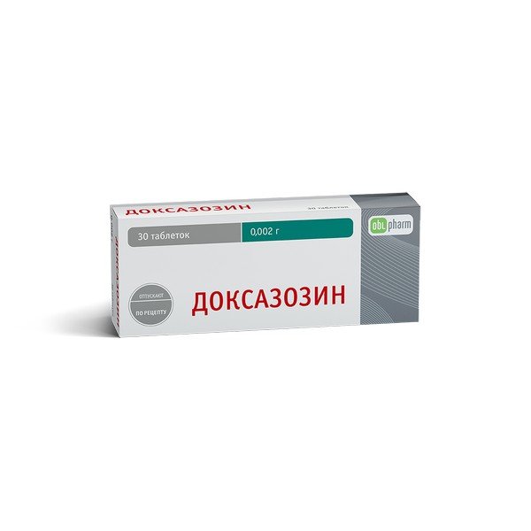 Доксазозин-ФПО таблетки 2 мг 30 шт.