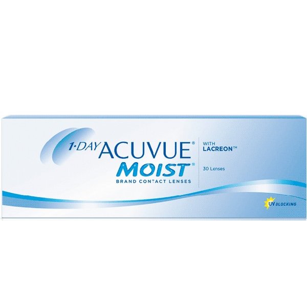 Контактные линзы 1-Day Acuvue Moist -5.00/8.5/14.2 30 шт.