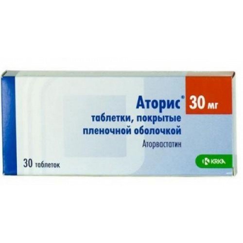 Аторис таблетки 30 мг 30 шт.