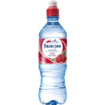 Пилигрим вода минеральная негазированная спортлок малина бутылка 0.5 л