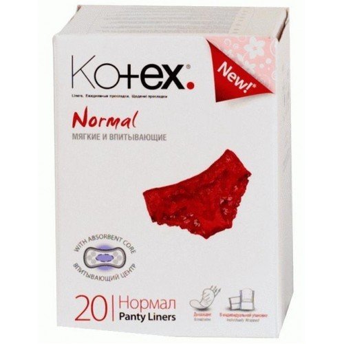 Прокладки ежедневные Kotex Normal 20 шт.