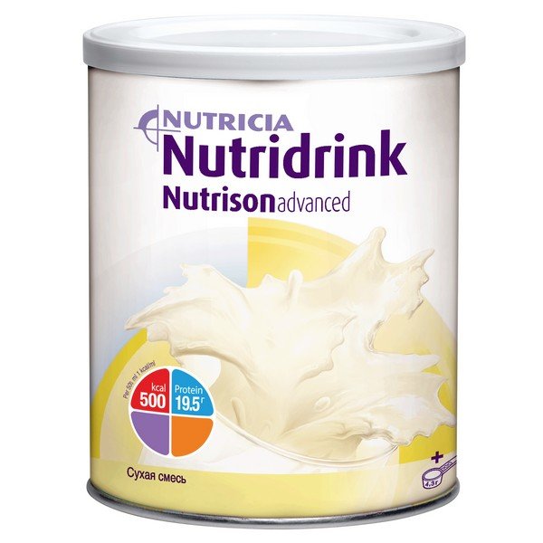 Сухая молочная смесь Nutridrink Nutrison Advanced с 12 мес 322 г
