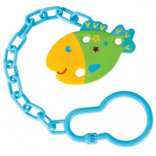 Прищепка для пустышки Пома Рыбка арт. 3517