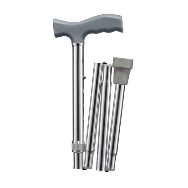 Трость складная B.Well WR-412 Т-образная рукоятка алюминиевая Цвет каштан