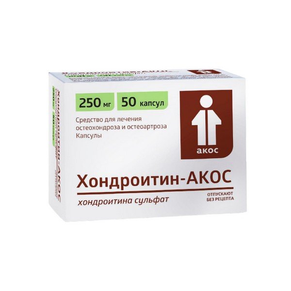 Хондроитин-АКОС капсулы 250 мг 50 шт.