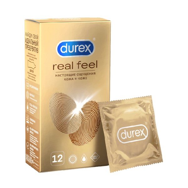 Презервативы Durex RealFeel 12 шт.