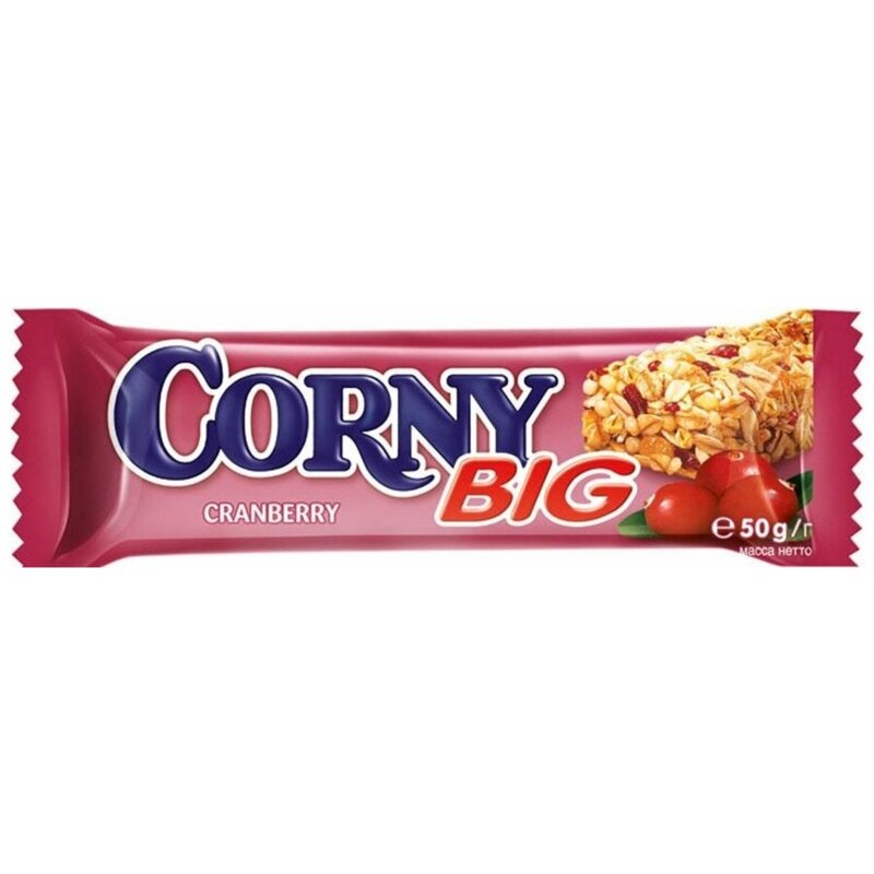 Батончик Corny Клюква 50 г