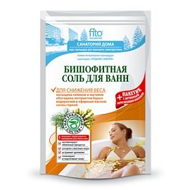 Соль для ванн Бишофитная (снижение веса) Санаторий дома 530 г