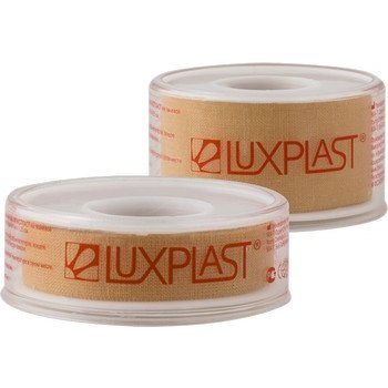 Лейкопластырь Luxplast на тканевой основе 5 мх2,5 см
