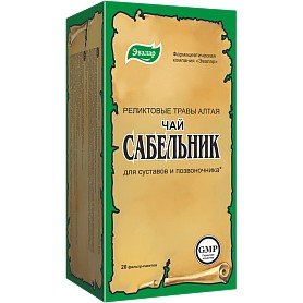 Сабельник Эвалар чай ф/пак 2 г 20 шт.