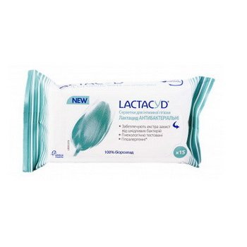 Lactacyd Pharma влажные салфетки для интимной гигиены с экстрактом тимьяна 15 шт.