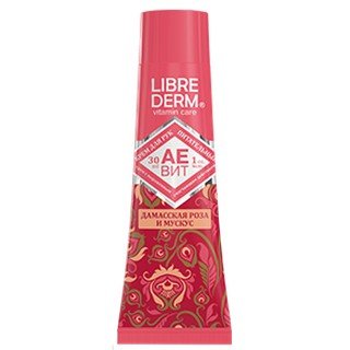 Крем для рук и ногтей Librederm Аевит питательный Дамасская роза и мускус 30 мл