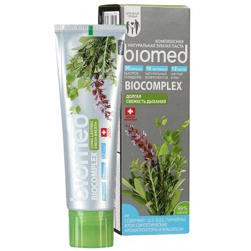 Зубная паста Biomed Biocomplex освежающая 100 г туба