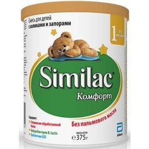 Similac Комфорт 1 Смесь сухая от 0 до 6 мес., 375 г