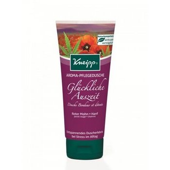 Гель для душа Kneipp Счастливый случай с маслами красного мака и конопли 200 мл