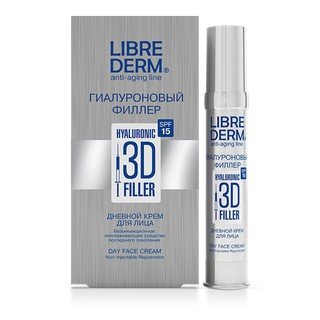 Дневной крем для лица Librederm 3D Гиалуроновый филлер SPF15 30 мл