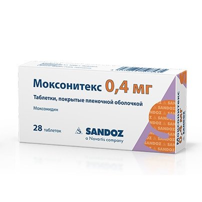 Моксонитекс таблетки 0,4 мг 28 шт.