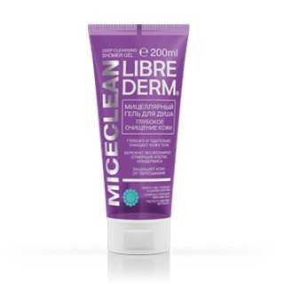 Мицеллярный гель для душа Librederm Miceclean 200 мл