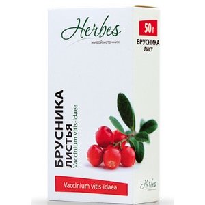 Herbes Брусника листья 1.5 г фильтр-пакеты 20 шт.