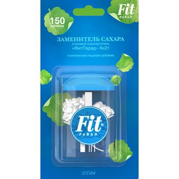 Сахарозаменитель ФитПарад №21 таблетки150 шт.
