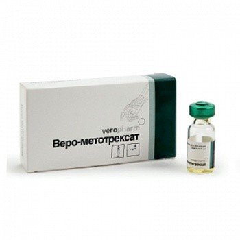 Веро-метотрексат лиофилизат 500 мг флакон 1 шт.