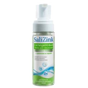 Пенка для умывания Salizink для жирной и комбинированной кожи 160 мл