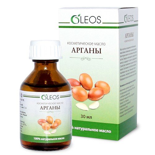 Косметическое масло Олеос Аргановое с витаминно-антиоксидантным комплексом 30 мл