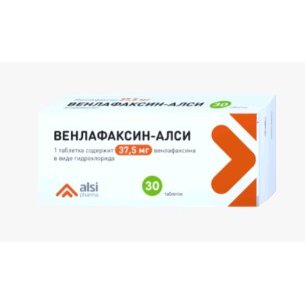 Венлафаксин-Алси таблетки 37,5 мг 30 шт.