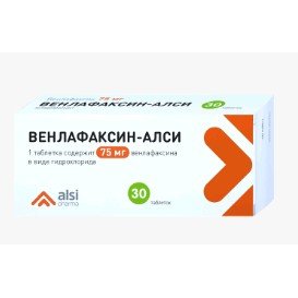 Венлафаксин-Алси таблетки 75 мг 30 шт.