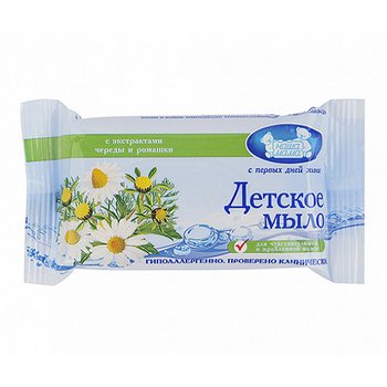 Мыло детское Наша Мама Череда и ромашка 90 г