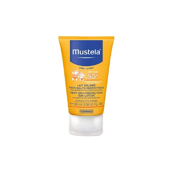Молочко для тела солнцезащитное Mustela Bebe SPF50+ 100 мл