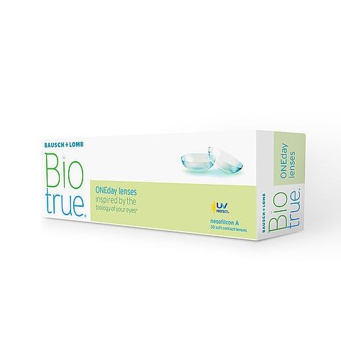 Biotrue oneday линзы контактные однодневные мягкие -3.75 30 шт.