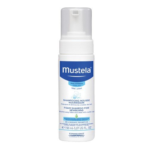 Пенка-шампунь Mustela Bebe для новорожденных 150 мл