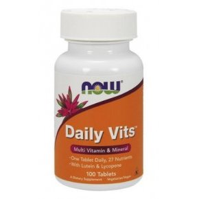 NOW Daily Vits комплекс витаминов таблетки 100 шт.