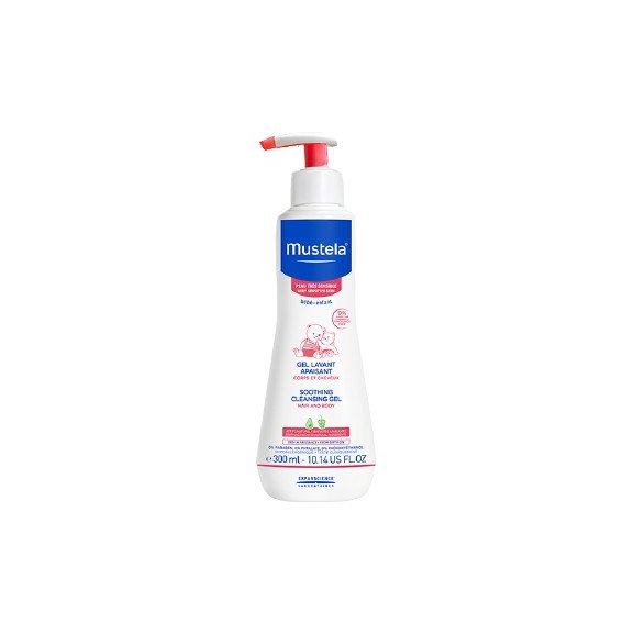 Гель для купания Mustela Bebe успокаивающий 300 мл
