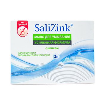 Мыло для умывания Salizink для жирной и комбинированной кожи с цинком 100 г