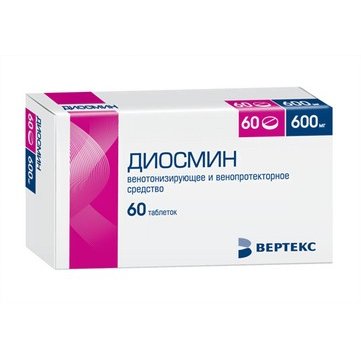 Диосмин таблетки 600 мг 60 шт.