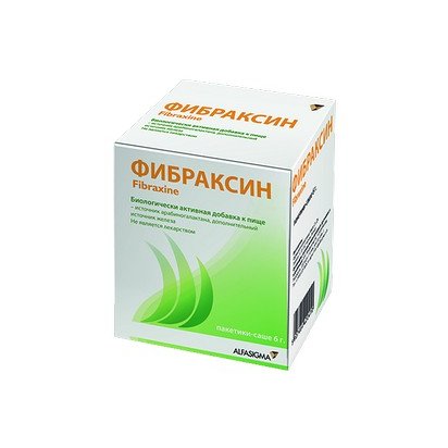 Фибраксин порошок для приготовления раствора для приема внутрь 6 г саше 15 шт.