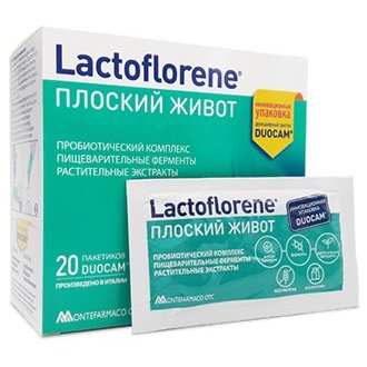 Lactoflorene Плоский живот порошок 20 шт.