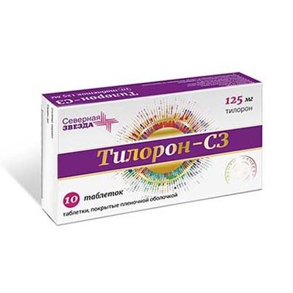 Тилорон-СЗ таблетки 125 мг 10 шт.